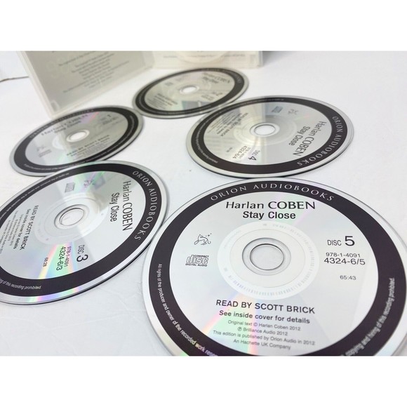 Stay Close by Harlan Coben (2012, Compact Disc, abridged edition) - Picture 5 of 9